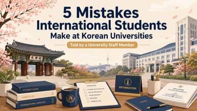5 Mistakes International Students Make at Korean Universities (Told by a University Staff Member)