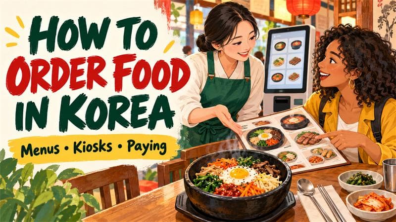 How to Order Food in Korea: A Practical Restaurant Guide for First-Time Visitors