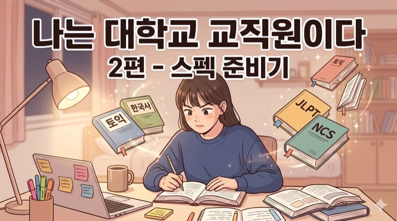 나는 대학교 교직원이다 2편 — 막막한 시작, 스펙이라는 산을 오르며