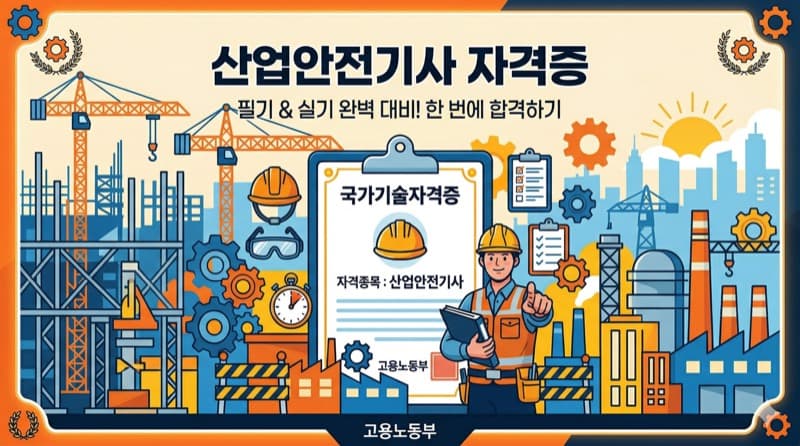 산업안전기사 자격증 정리 – 중대재해처벌법 시대의 최강 취업 자격증