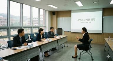 대학교 교직원 면접 기출문제 완전 정복 2편 - 학교 관련 질문