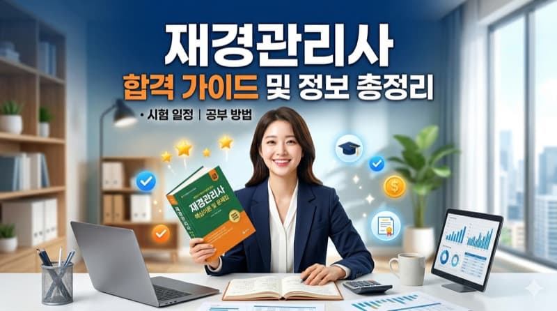 재경관리사 자격증 정리 – 시험 구성부터 공기업 활용까지