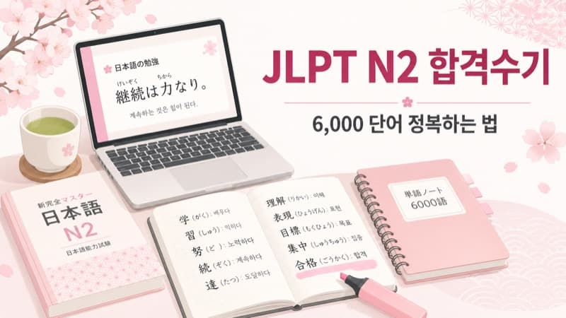 JLPT N2 합격수기, 합격한 사람들은 이렇게 공부했다