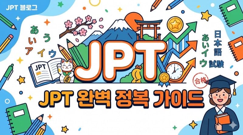 JPT(일본어능력시험) 정리 – 국내 대표 일본어 시험, 점수제의 매력부터 취업 활용까지