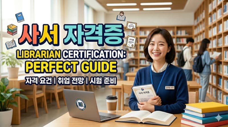사서 자격증 정리 – 준사서부터 1급 정사서까지, 취득 경로와 도서관 취업 전망