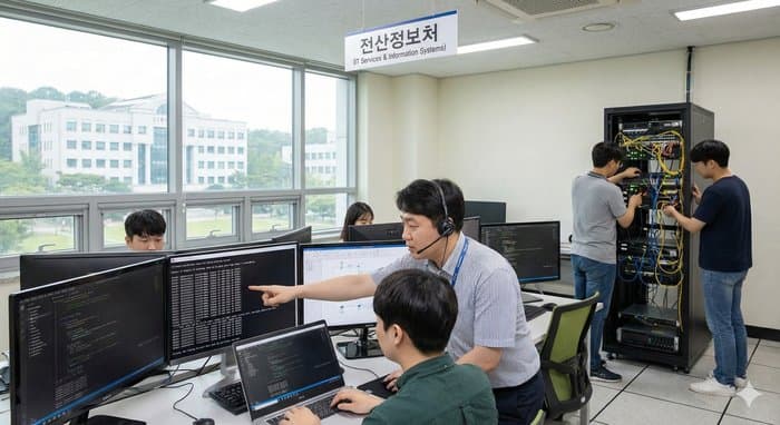 스마트 캠퍼스의 심장, '정보전산처'와 '도서관'