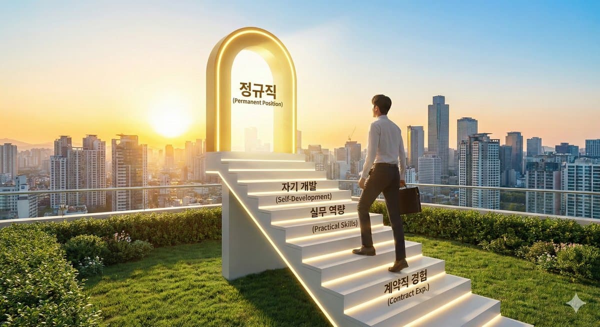 "정규직 교직원, 하늘의 별 따기..." 어쩔 수 없이 계약직으로 시작해야 한다면? (필승 전략 3가지)