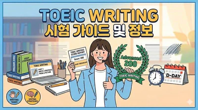 토익 라이팅(TOEIC Writing) 시험 정리 – 영어 번역가의 필수 자격, 시험 구성부터 활용까지