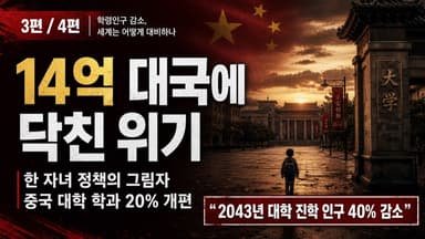 14억 인구 대국 중국에도 닥친 위기, '한 자녀 정책'의 그림자 (3편 - 중국)