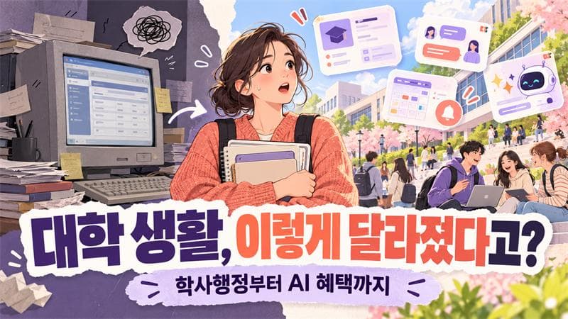 학교에 다시 입학을 하고 보니 느끼는 점 2편 — 10년 만에 와보니, 학사행정시스템만 알면 되는 시대는 지났네요