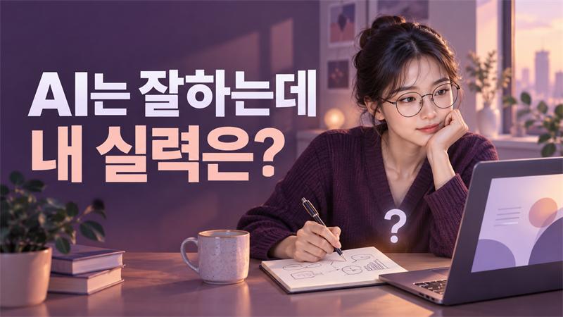 AI는 잘하는데 내 실력은?