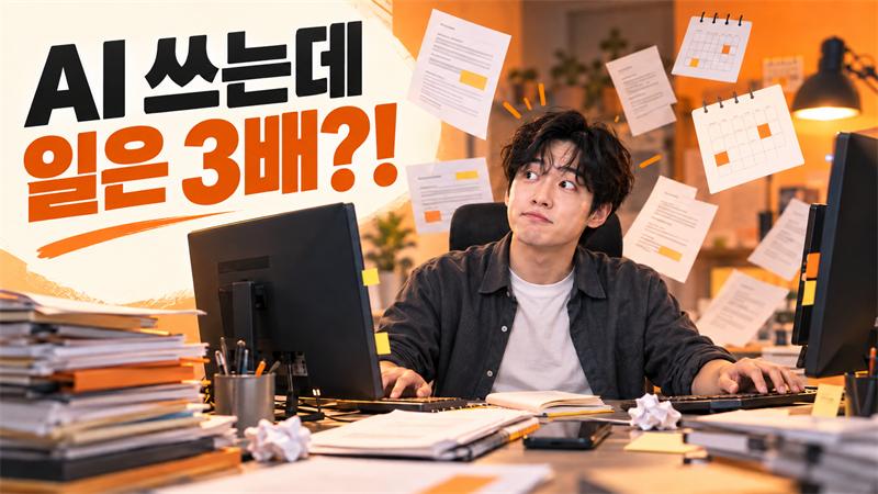 AI 쓰는데 일은 3배?!