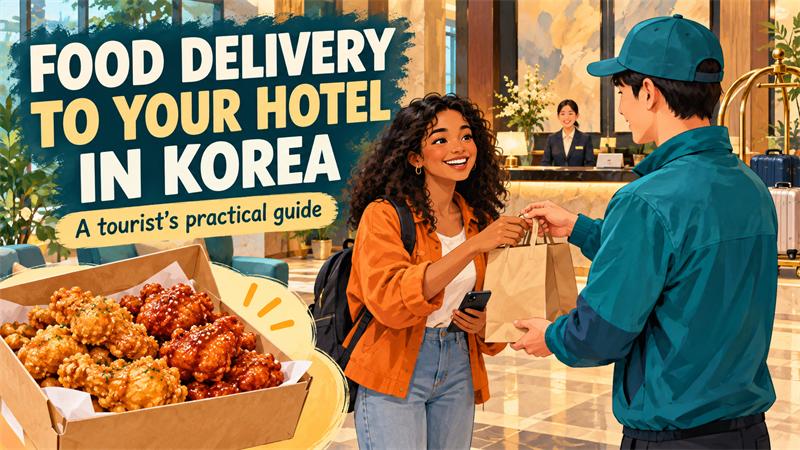 Food delivery to your hotel in Korea: a tourist's practical guide