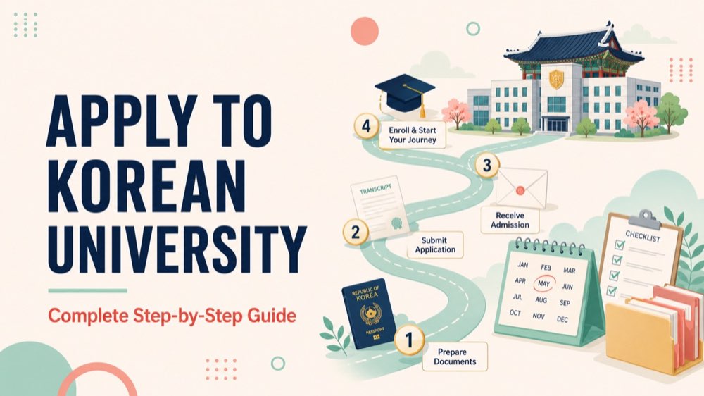 How to apply to a Korean university — complete step-by-step guide for international students