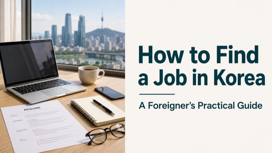 How to find a job in Korea as a foreigner — practical guide