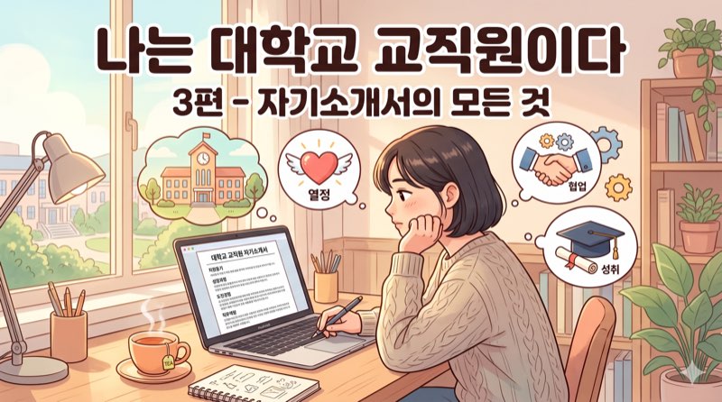 나는 대학교 교직원이다 3편 - 자기소개서의 모든 것