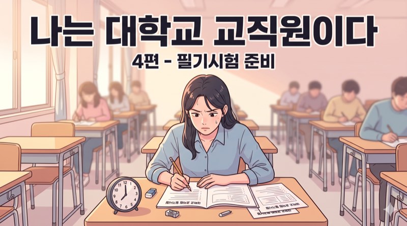 나는 대학교 교직원이다 4편 - 필기시험 준비
