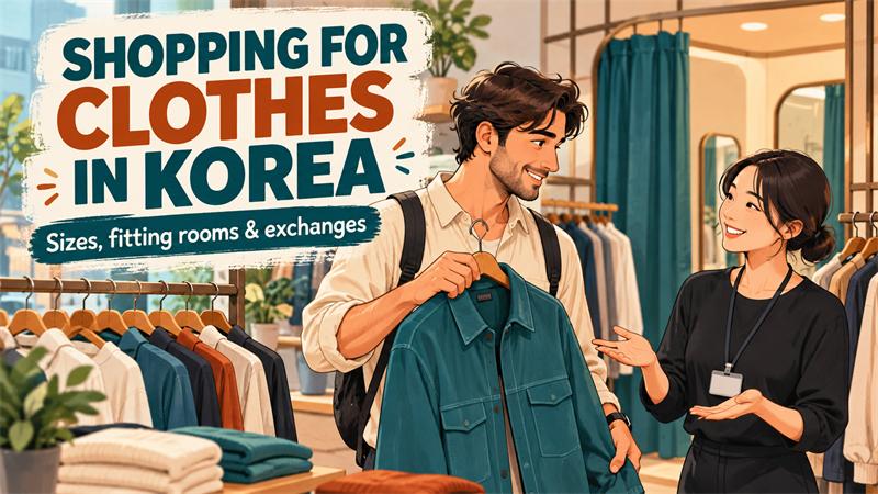 Shopping for clothes in Korea: sizes, fitting rooms and exchanges
