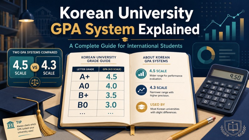 Korean university GPA system explained — a complete guide for international students