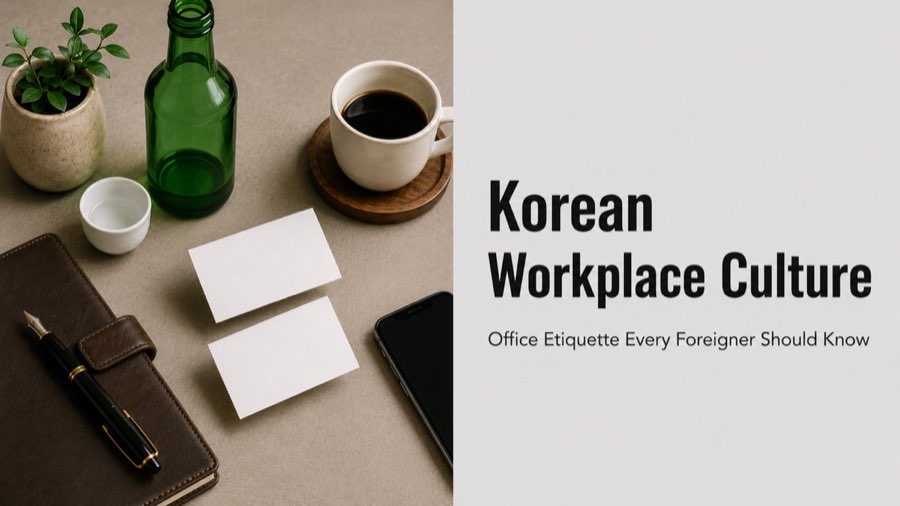 Korean workplace culture — office etiquette every foreigner should know