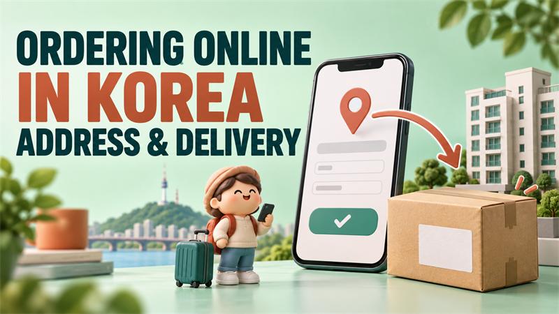 Ordering online in Korea: address and delivery