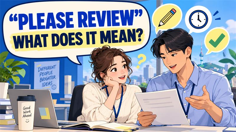 Please review — what does it mean?