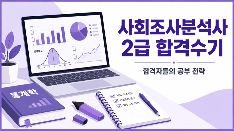 사회조사분석사 2급 합격수기