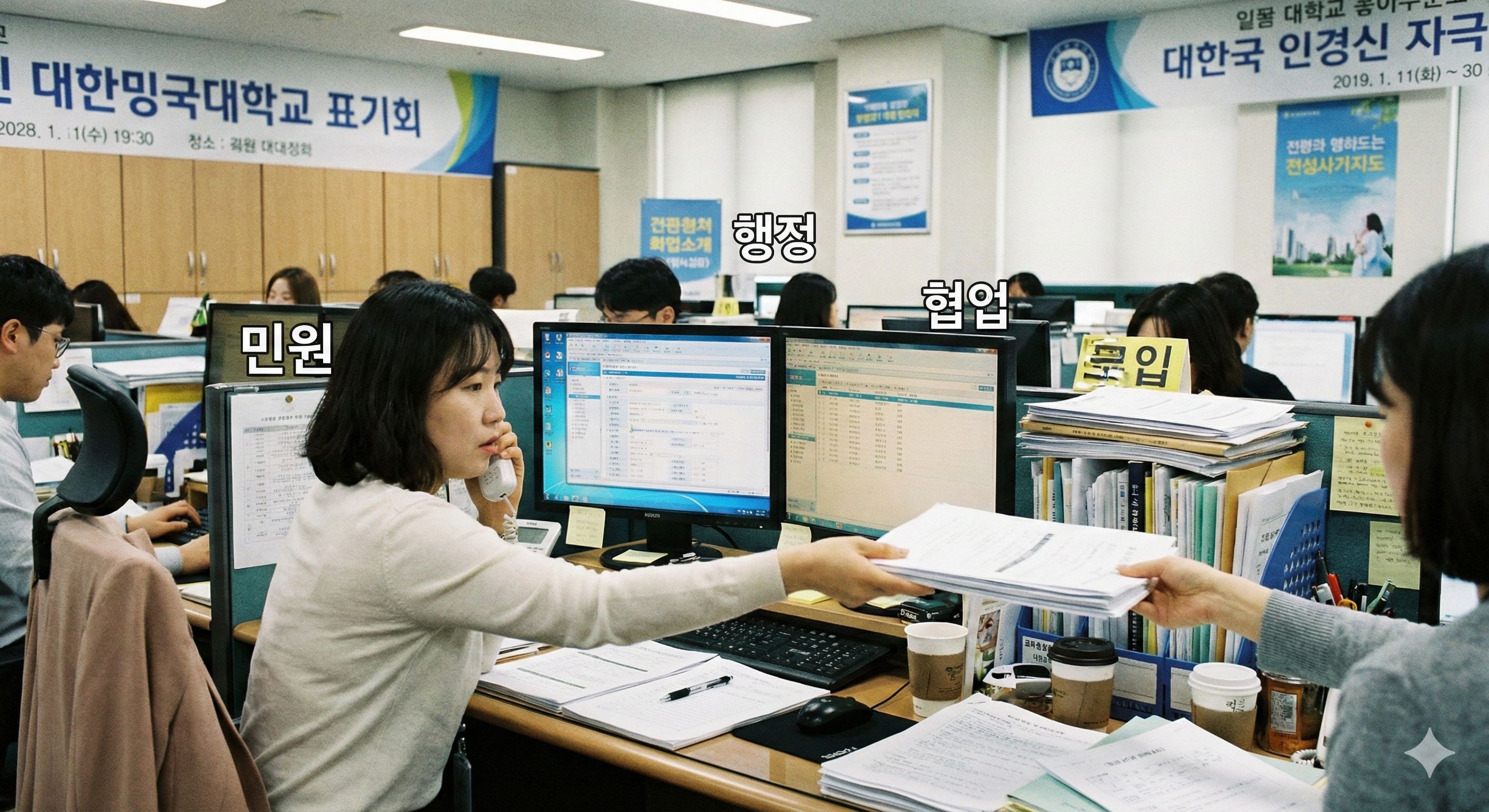 교직원 진짜 실무