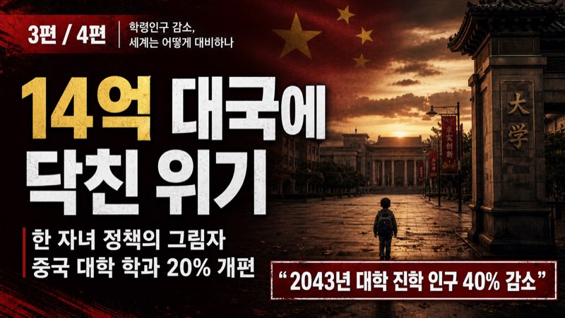 14억 대국에 닥친 위기