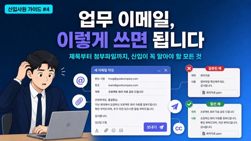 신입사원 업무용 이메일 작성법